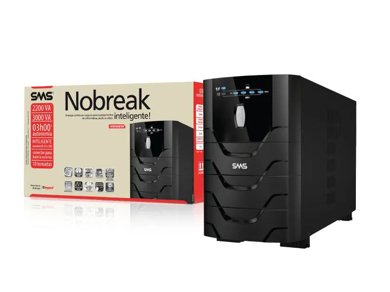Nobreak SMS POWER VISION 2200VA Bivolt/115V